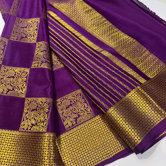 Pure Mysore Silk Saree