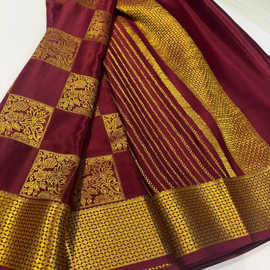 Pure Mysore Silk Saree