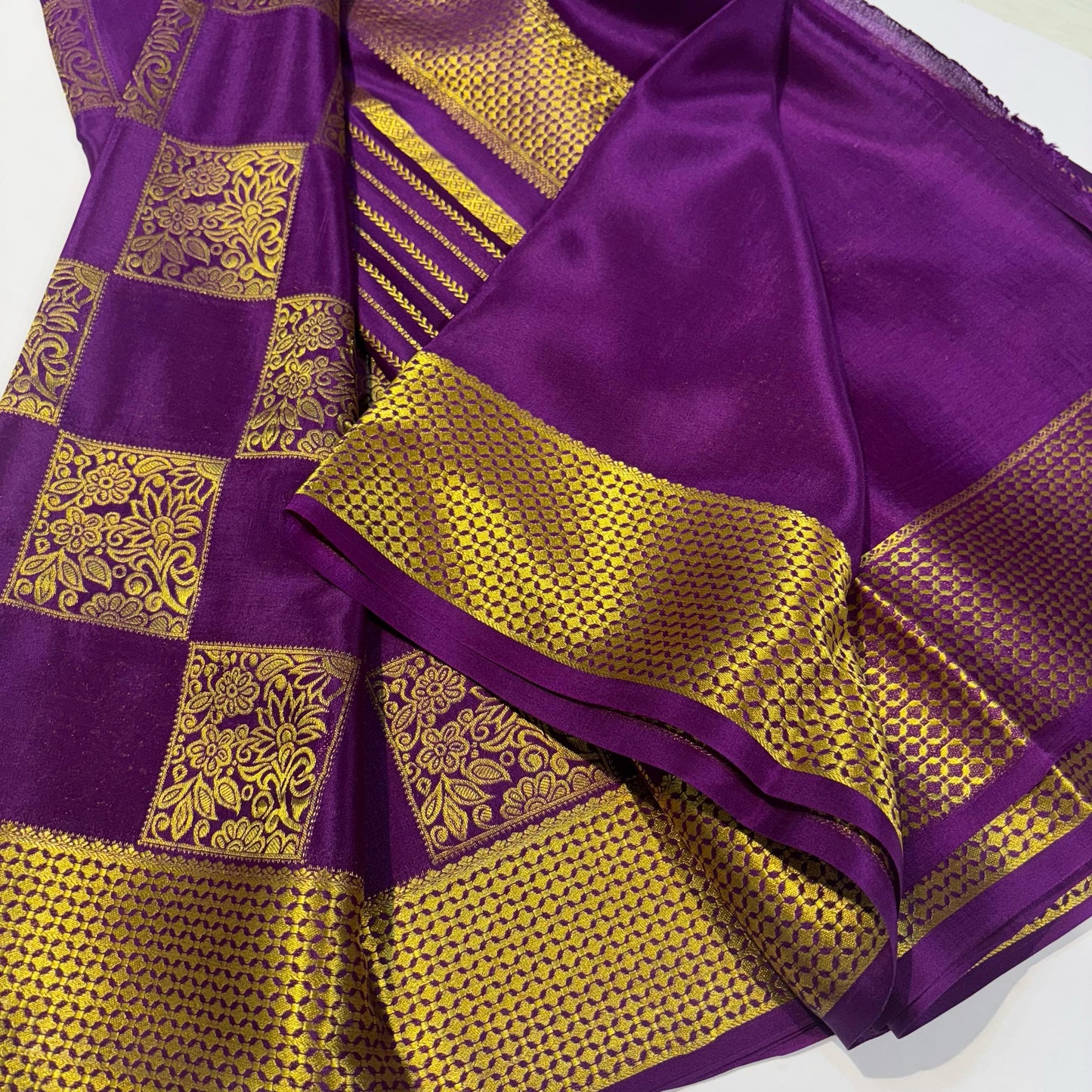 Pure Mysore Silk Saree