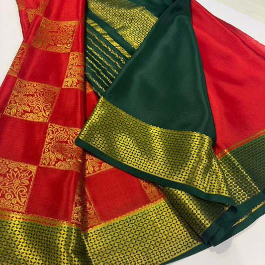 Pure Mysore Silk Saree