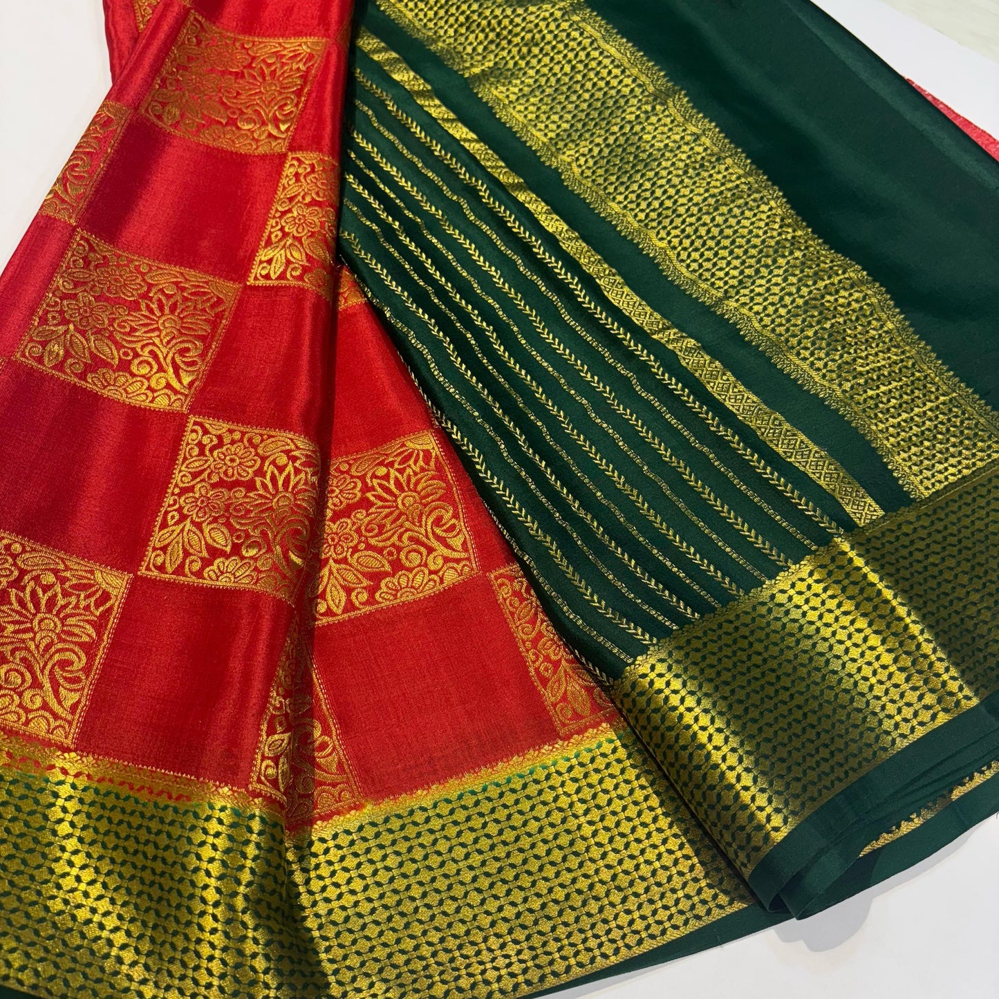 Pure Mysore Silk Saree