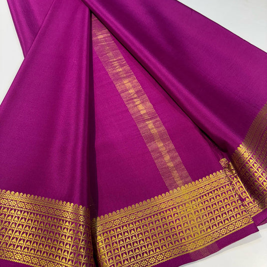 Pure Mysore Silk Saree
