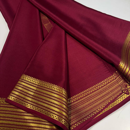 Pure Mysore Silk Saree