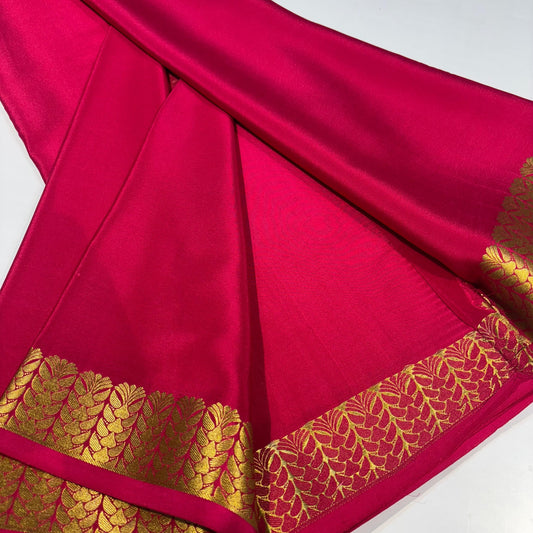 Pure Mysore Silk Saree