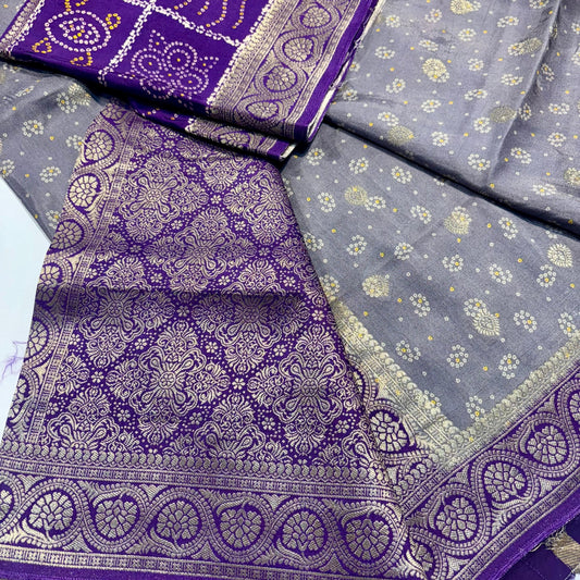 Kalamkari Printed Silk Saree