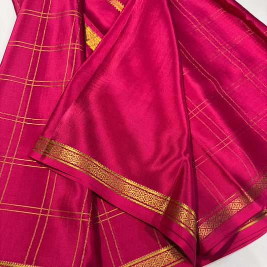Pure Mysore Silk Saree