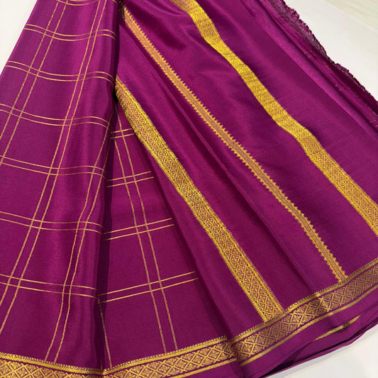 Pure Mysore Silk Saree