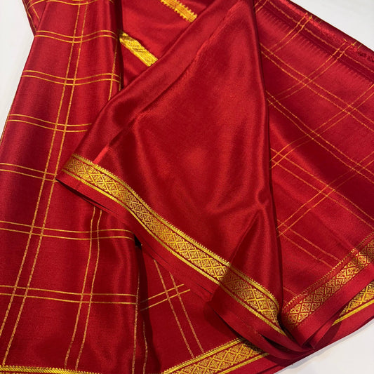 Pure Mysore Silk Saree