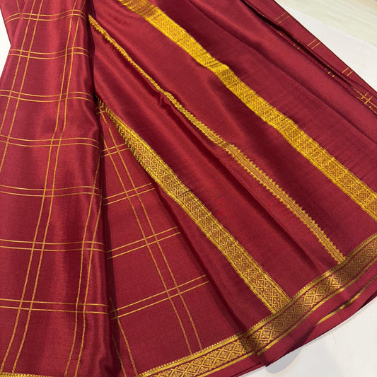 Pure Mysore Silk Saree