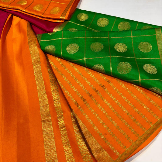 Pure Mysore Silk Saree
