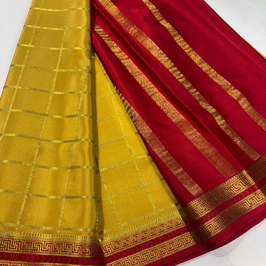 Pure Mysore Silk Saree