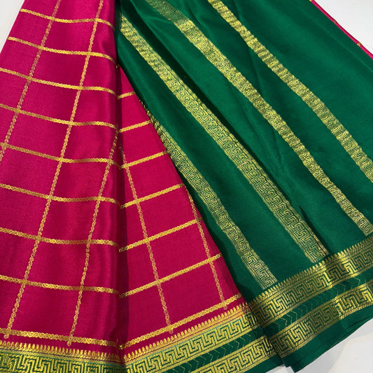 Pure Mysore Silk Saree
