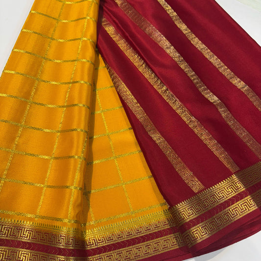 Pure Mysore Silk Saree