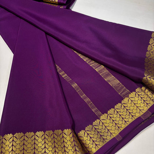 Pure Mysore Silk Saree
