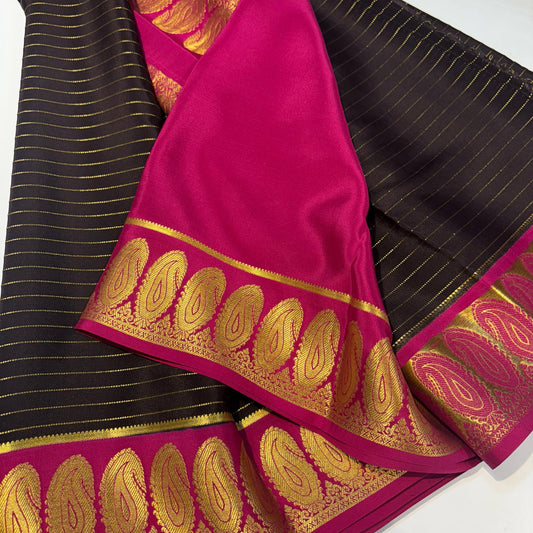 Pure Mysore Silk Saree
