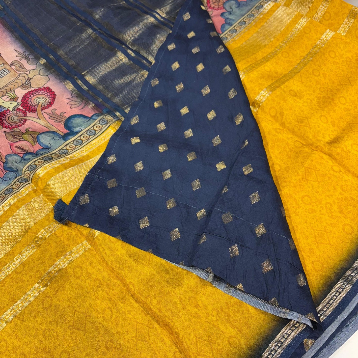 Semi Mysore Silk Saree