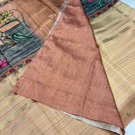 Semi Mysore Silk Saree