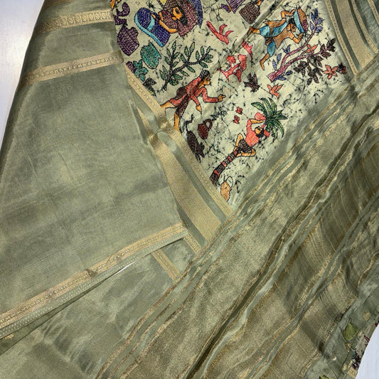 Semi Mysore Silk Saree