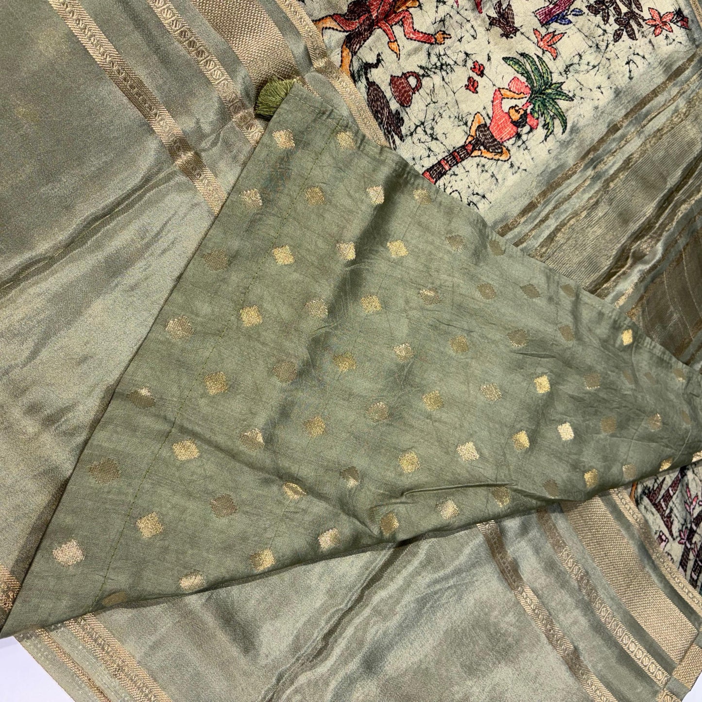 Semi Mysore Silk Saree