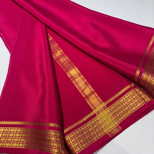 Pure Mysore Silk Saree