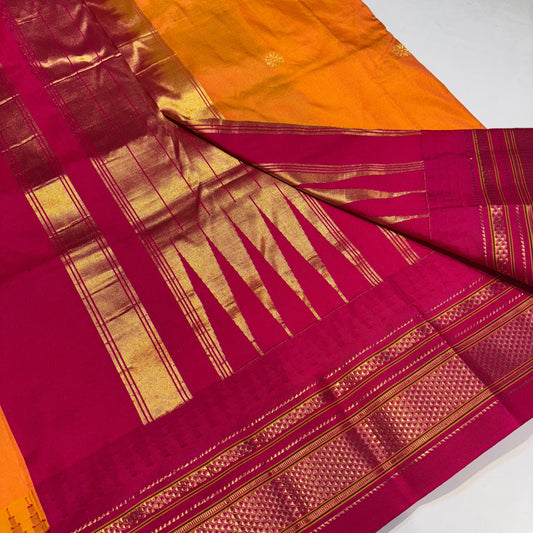 Pure Ilkal Silk Saree