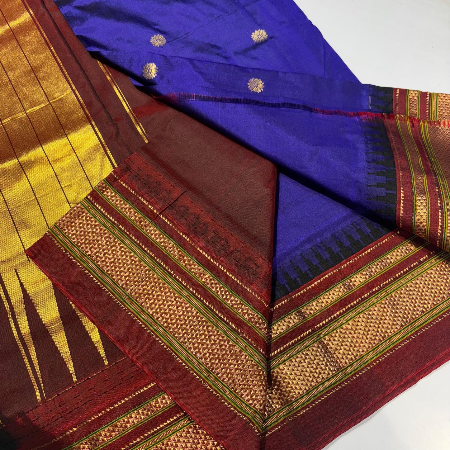 Pure Ilkal Silk Saree