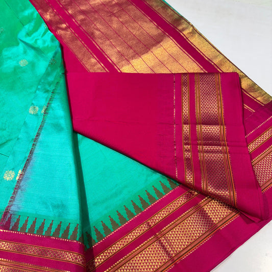 Pure Ilkal Silk Saree