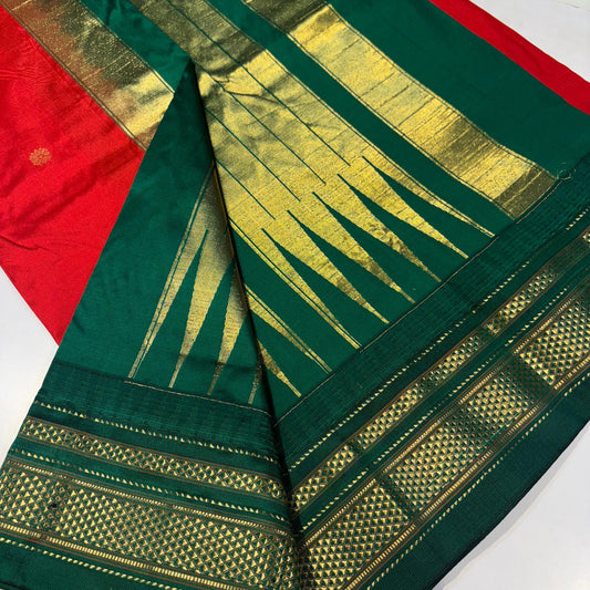 Pure Ilkal Silk Saree