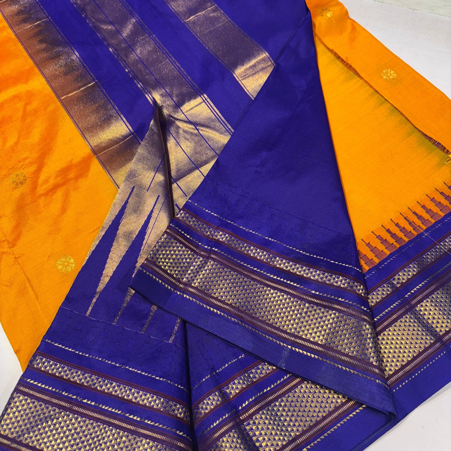 Pure Ilkal Silk Saree