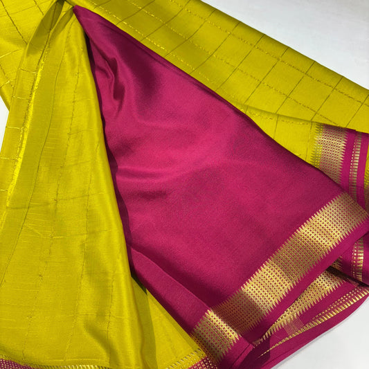 Pure Mysore Silk Saree