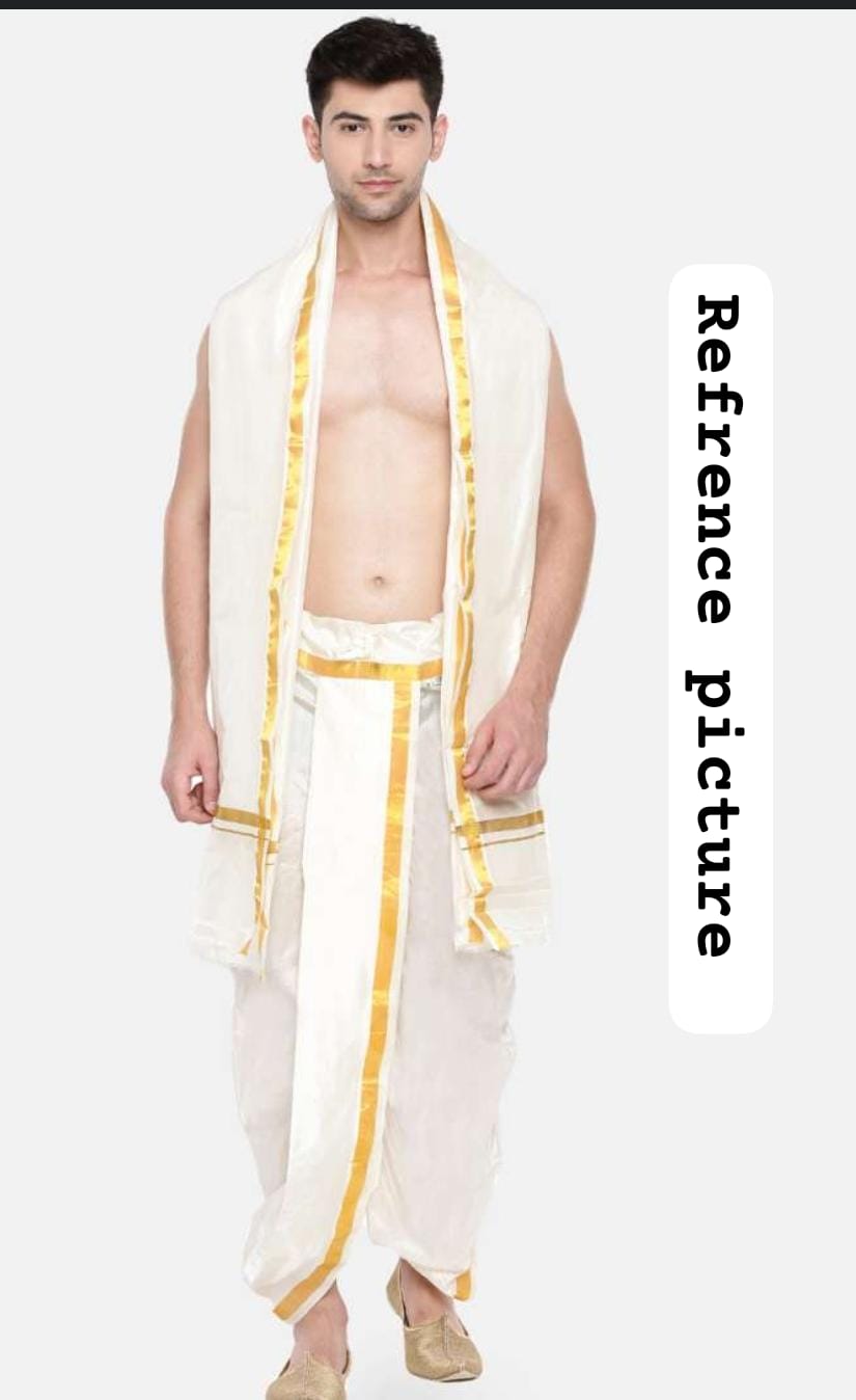 Pure Mysore Silk Shalya Set