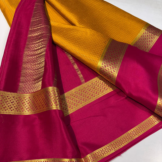 Pure Mysore Silk Saree