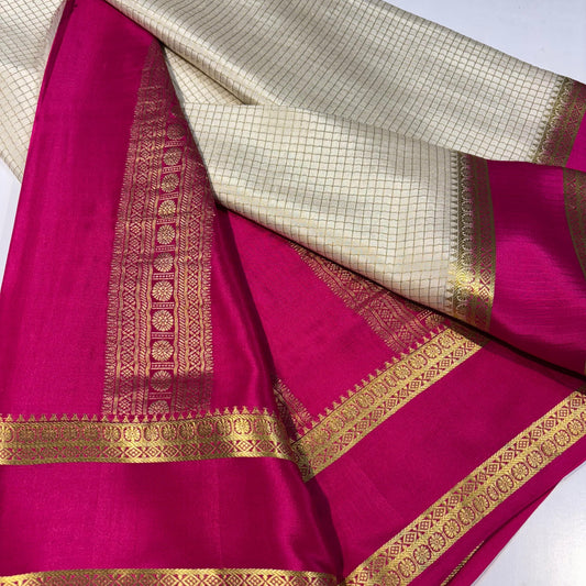Pure Mysore Silk Saree