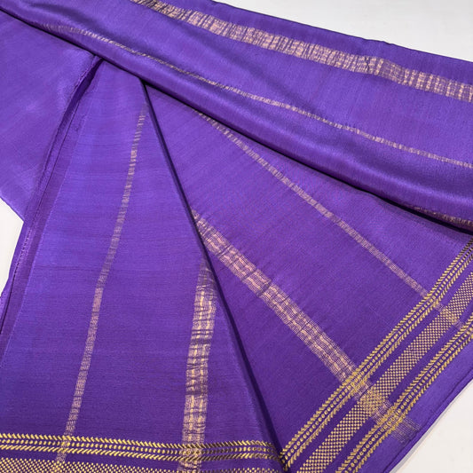 Pure Zari Mysore Silk Saree