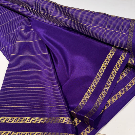 Pure Zari Mysore Silk Saree