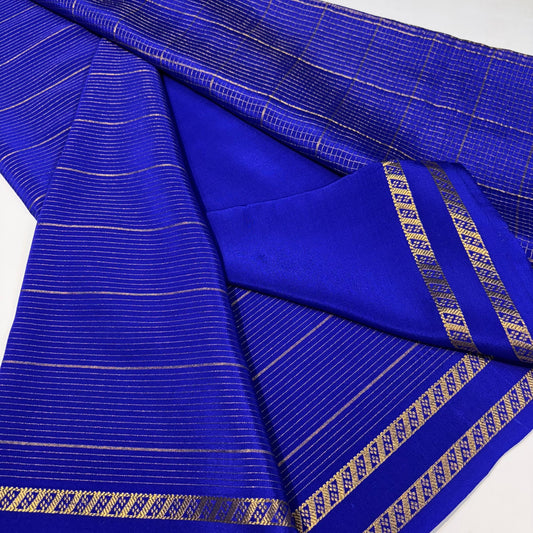 Pure Zari Mysore Silk Saree