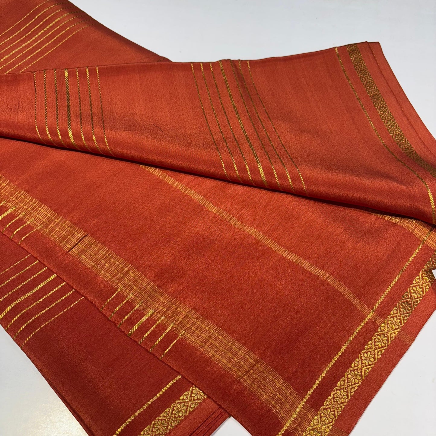 Pure Zari Mysore Silk Saree