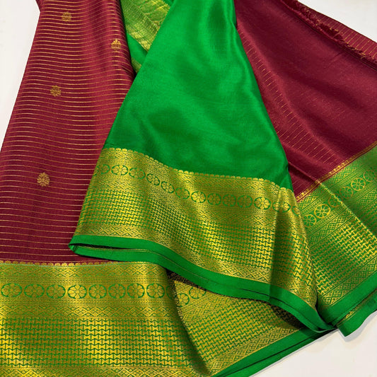 Pure Mysore Silk Saree