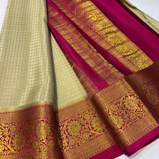 Pure Mysore Silk Saree
