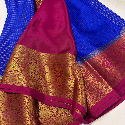 Pure Mysore Silk Saree