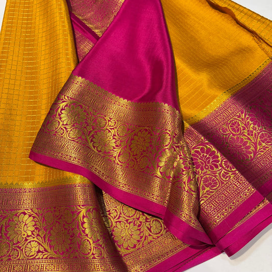 Pure Mysore Silk Saree
