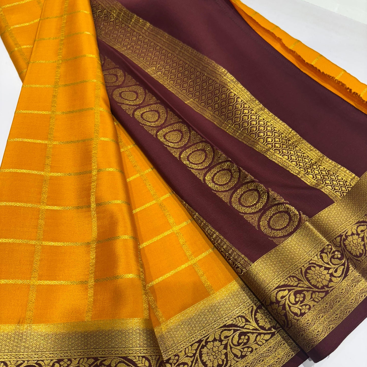 Pure Mysore Silk Saree