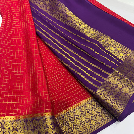 Pure Mysore Silk Saree