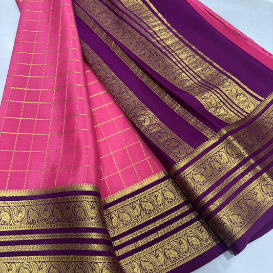 Pure Mysore Silk Saree