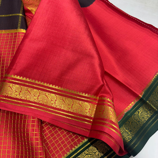 Pure Mysore Silk Saree