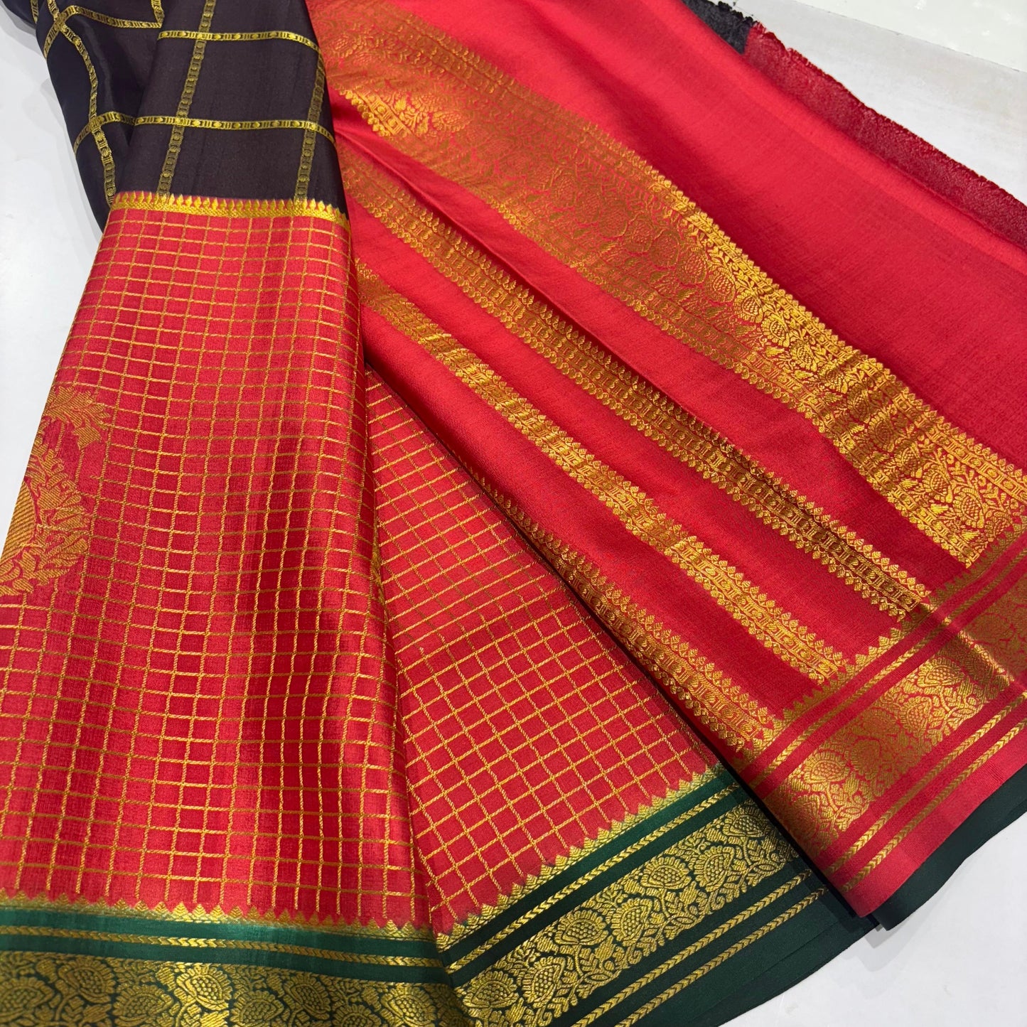 Pure Mysore Silk Saree