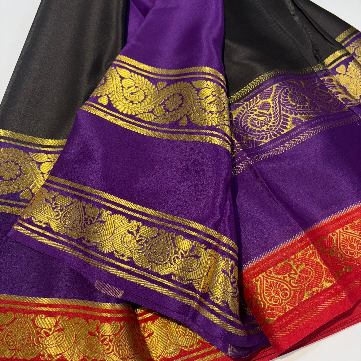 3D Mysore Silk Saree