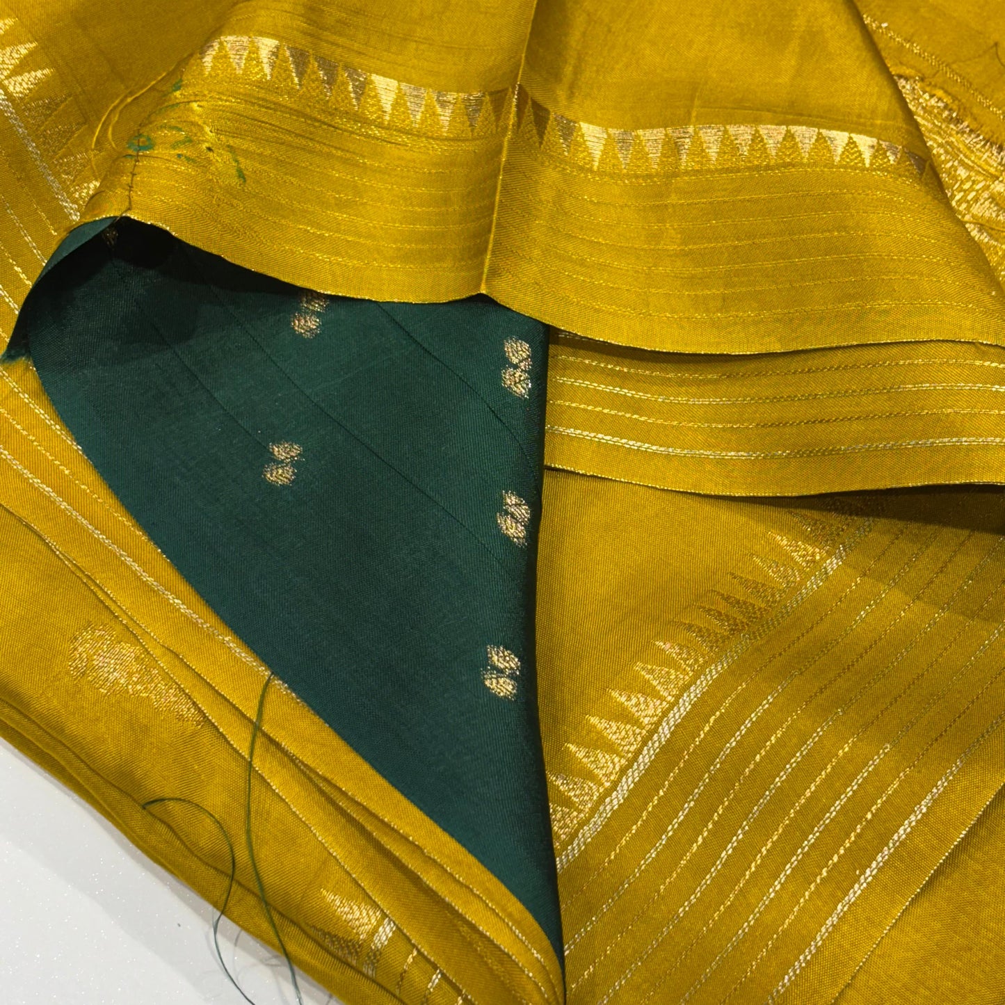 Vintage Mysore Crepe Saree