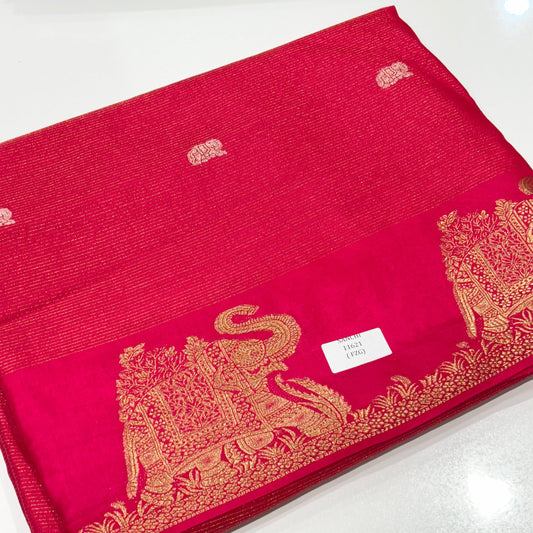Vintage Mysore Crepe Saree