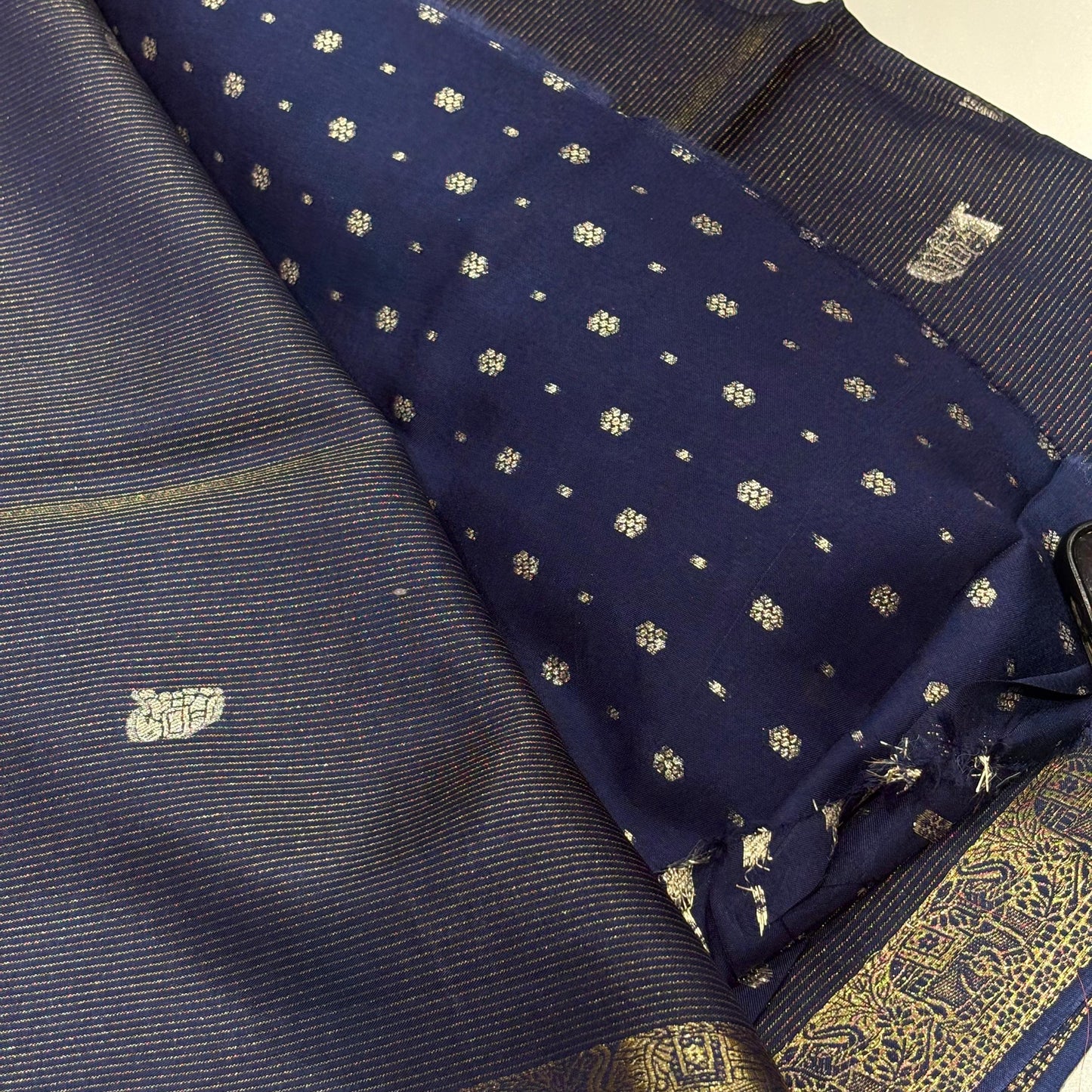 Vintage Mysore Crepe Saree